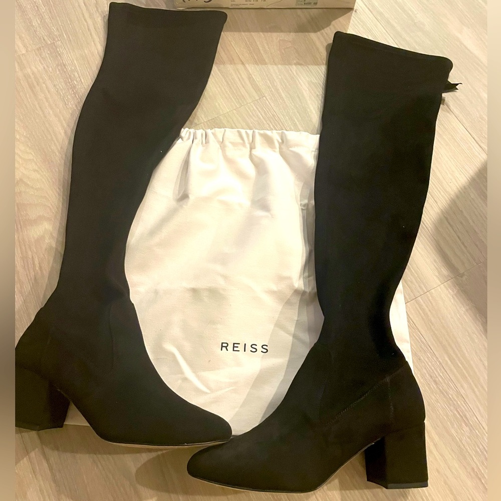 Reiss - Suede over the knee boots